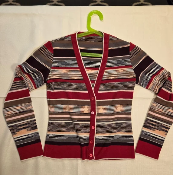 Missoni Multicolor Striped Cardigan - Picture 1 of 12